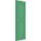 Ekena Millwork True Fit PVC, Two Equal Raised Panel Shutters, Lilly Pads, 12W x 32H, PR TFP101RPF12X032LP - alternate 3